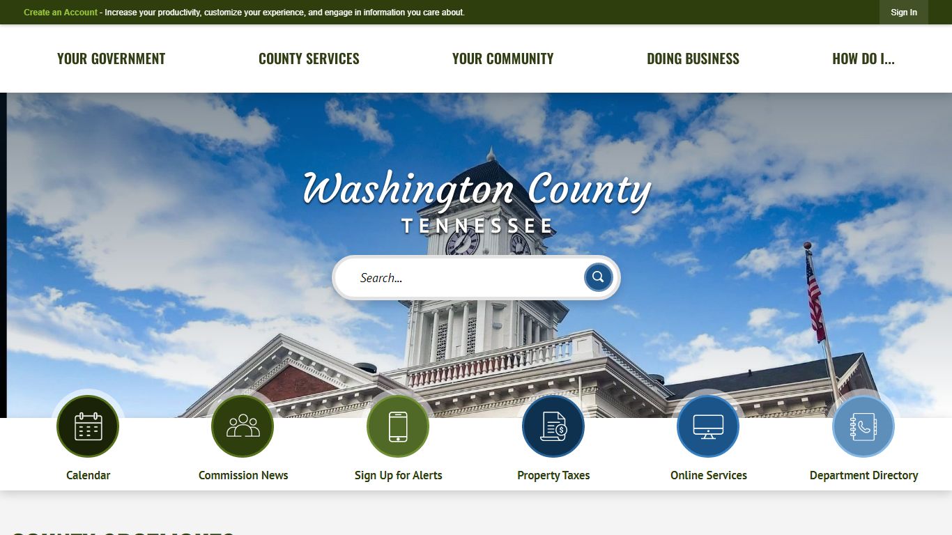 Washington County, TN | Official Website